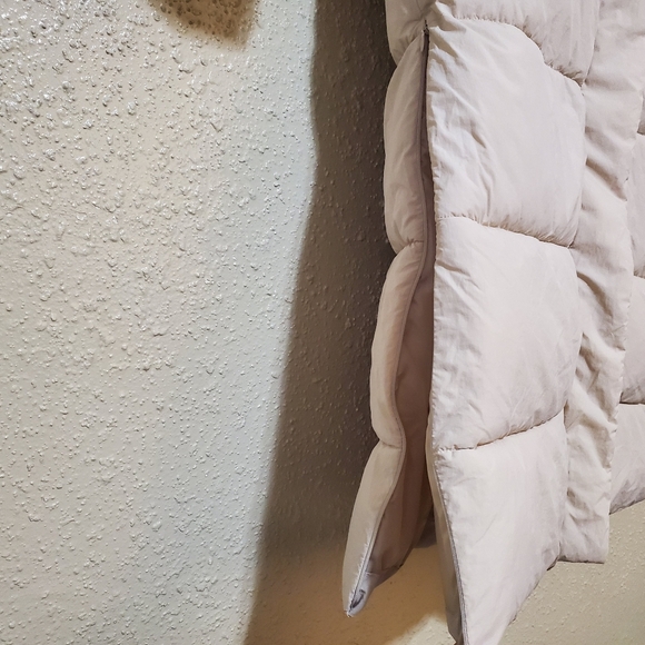 NWT Women's A New Day Cozy Hooded Duvet Long Puffer Jacket Coat - Cream 2024 - Picture 8 of 12